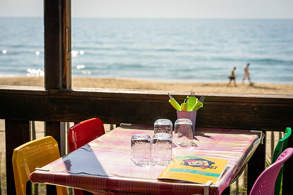 Restaurant du camping la Créole à Marseillan